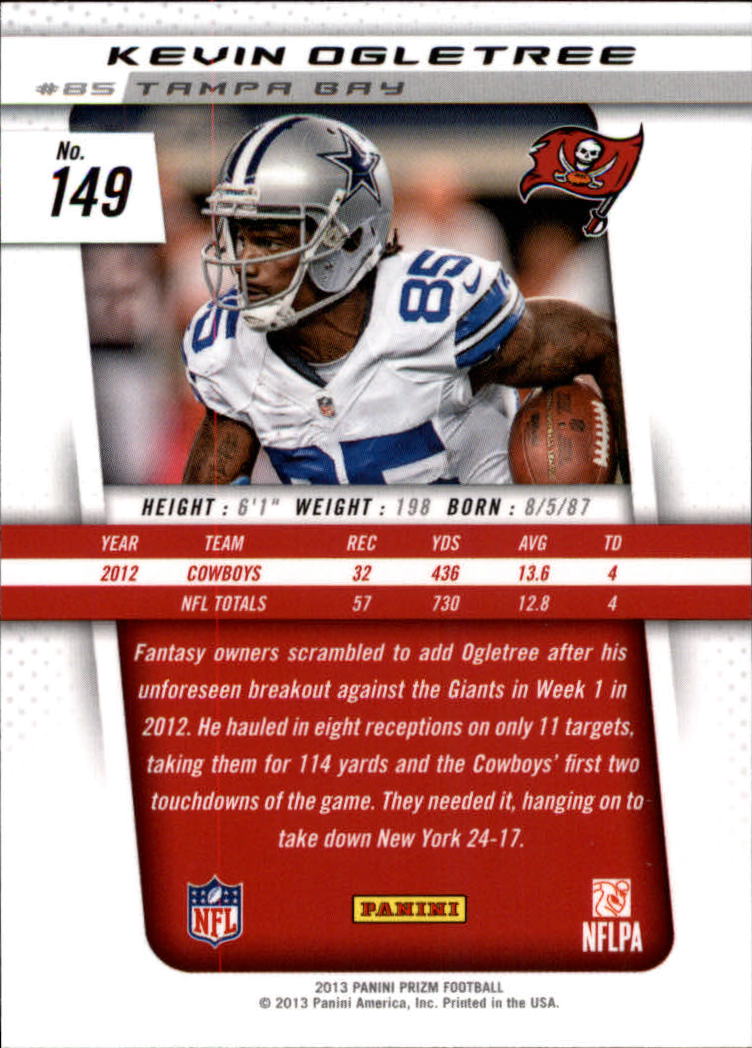 A7470- 2013 Panini Prizm FB Cards 1-300 +Rookies -You Pick- 15+ FREE US SHIP - Picture 255 of 445