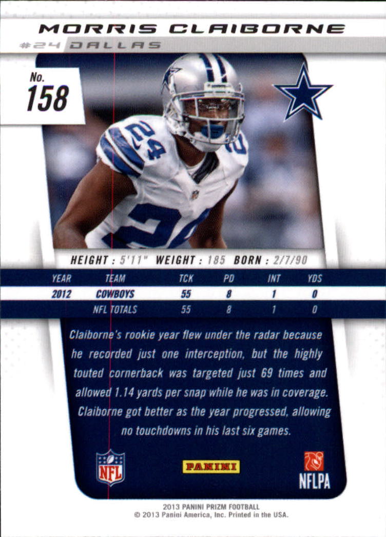 A7470- 2013 Panini Prizm FB Cards 1-300 +Rookies -You Pick- 15+ FREE US SHIP - Picture 263 of 445
