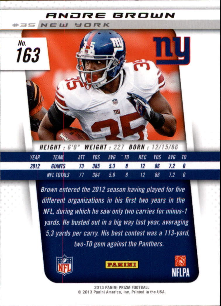 A7470- 2013 Panini Prizm FB Cards 1-300 +Rookies -You Pick- 15+ FREE US SHIP - Picture 273 of 445