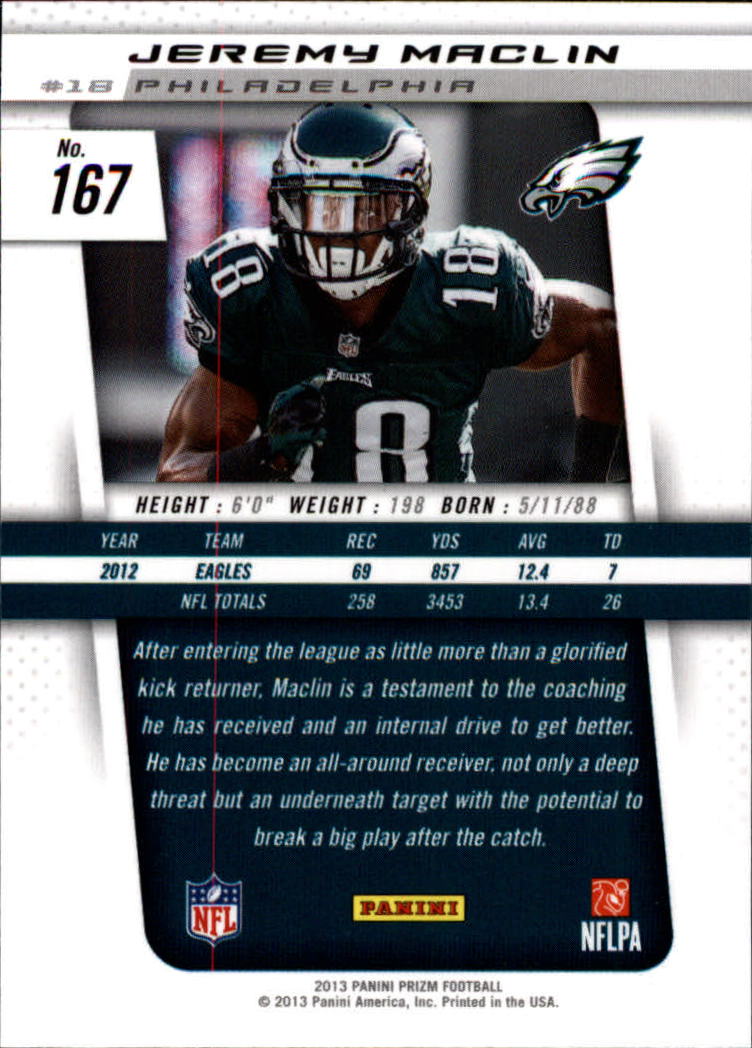 A7470- 2013 Panini Prizm FB Cards 1-300 +Rookies -You Pick- 15+ FREE US SHIP - Picture 281 of 445