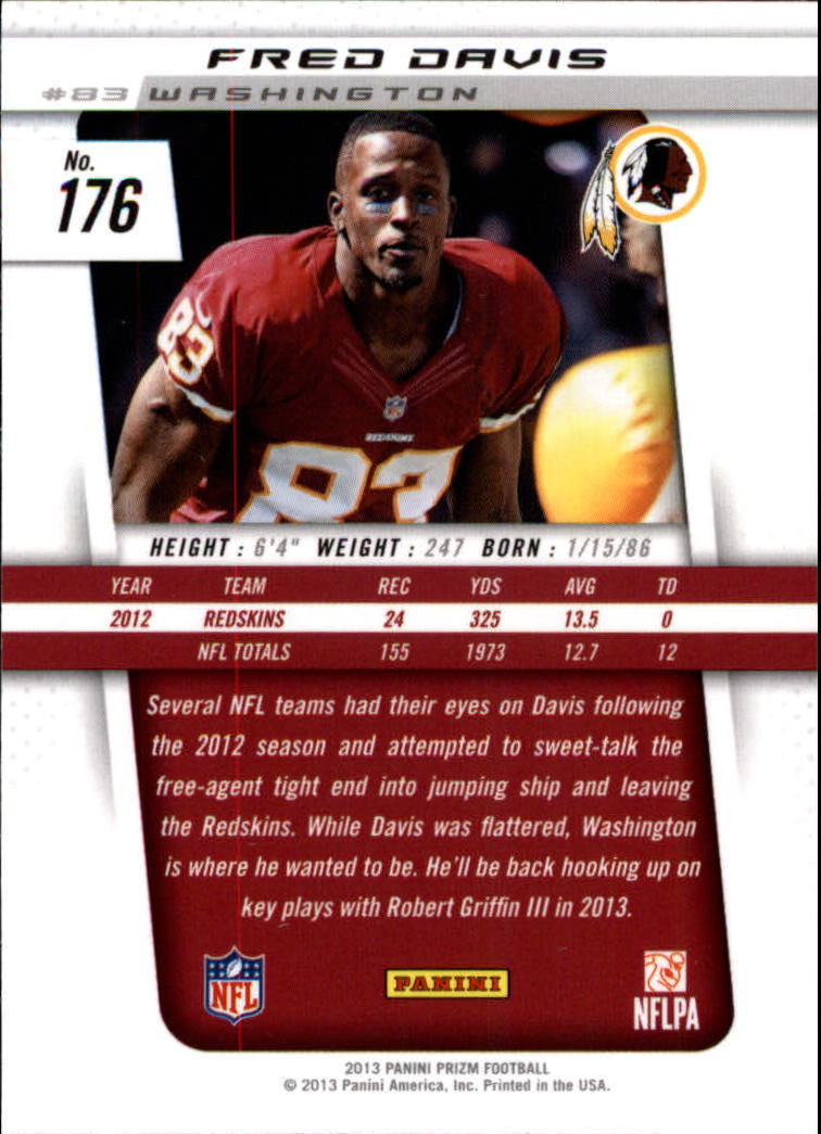 A7470- 2013 Panini Prizm FB Cards 1-300 +Rookies -You Pick- 15+ FREE US SHIP - Picture 295 of 445