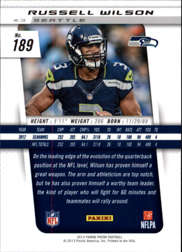 A7470- 2013 Panini Prizm FB Cards 1-300 +Rookies -You Pick- 15+ FREE US SHIP - Picture 313 of 445