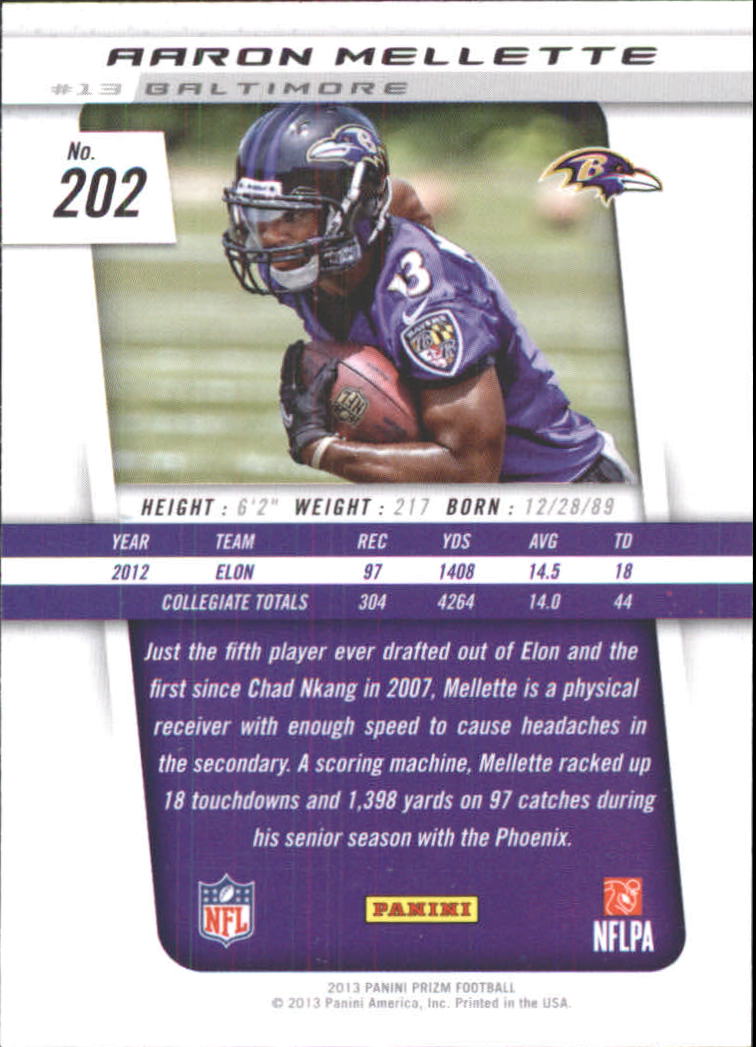 A7470- 2013 Panini Prizm FB Cards 1-300 +Rookies -You Pick- 15+ FREE US SHIP - Picture 329 of 445