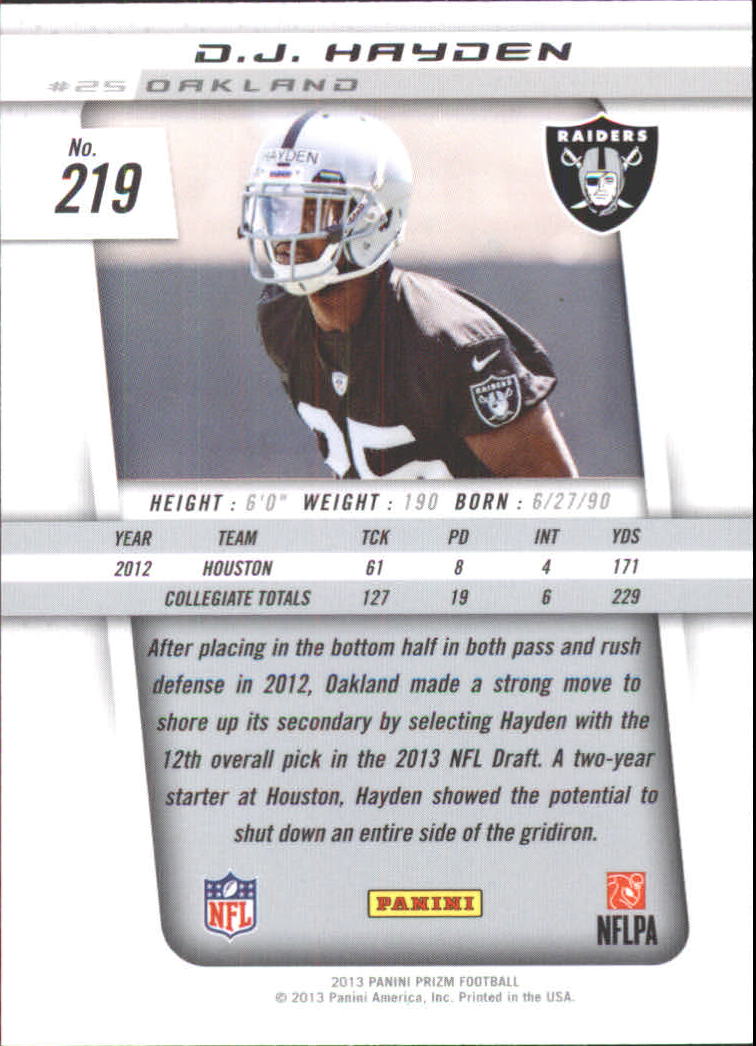 A7470- 2013 Panini Prizm FB Cards 1-300 +Rookies -You Pick- 15+ FREE US SHIP - Picture 349 of 445