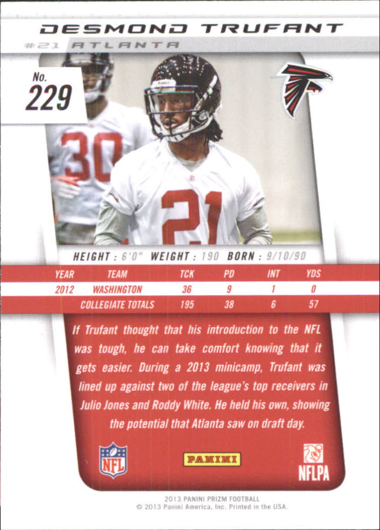 A7470- 2013 Panini Prizm FB Cards 1-300 +Rookies -You Pick- 15+ FREE US SHIP - Picture 365 of 445