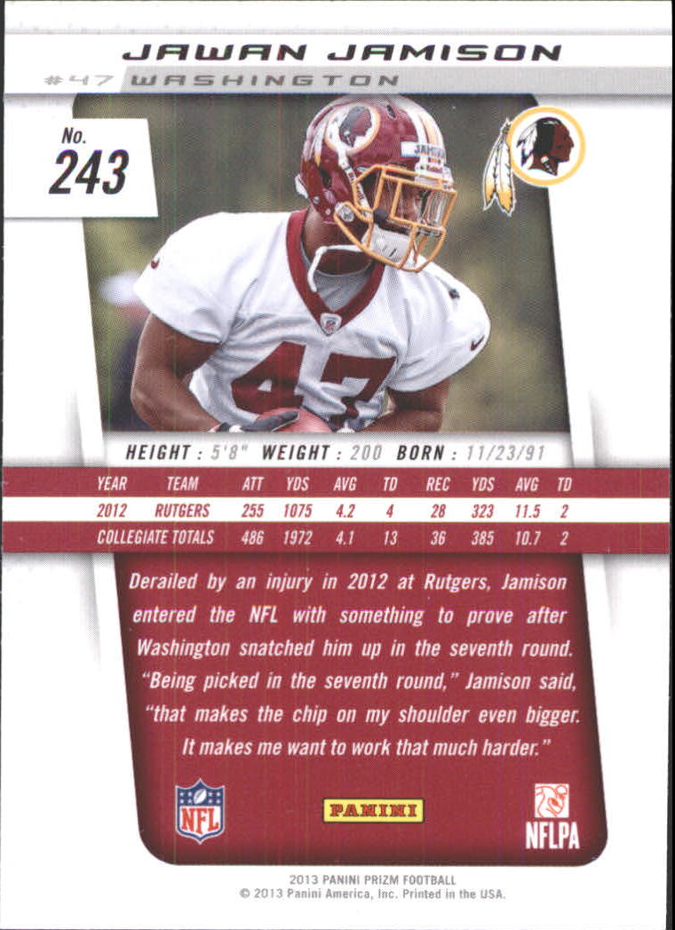A7470- 2013 Panini Prizm FB Cards 1-300 +Rookies -You Pick- 15+ FREE US SHIP - Picture 375 of 445