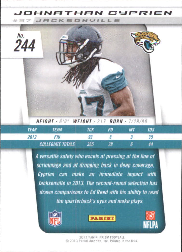 A7470- 2013 Panini Prizm FB Cards 1-300 +Rookies -You Pick- 15+ FREE US SHIP - Picture 377 of 445