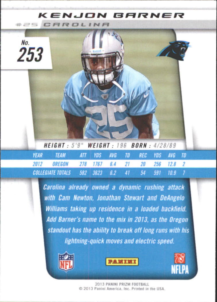 A7470- 2013 Panini Prizm FB Cards 1-300 +Rookies -You Pick- 15+ FREE US SHIP - Picture 389 of 445