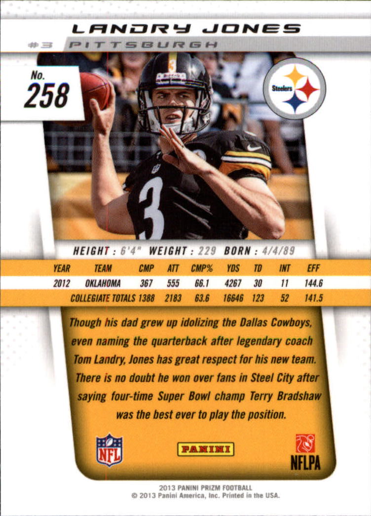 A7470- 2013 Panini Prizm FB Cards 1-300 +Rookies -You Pick- 15+ FREE US SHIP - Picture 397 of 445