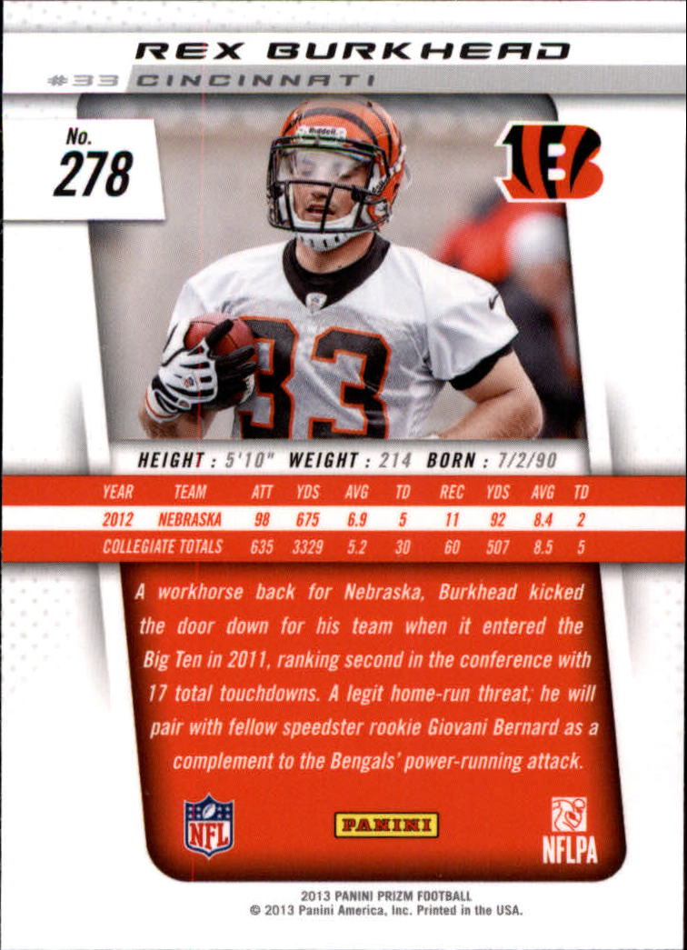 A7470- 2013 Panini Prizm FB Cards 1-300 +Rookies -You Pick- 15+ FREE US SHIP - Picture 423 of 445