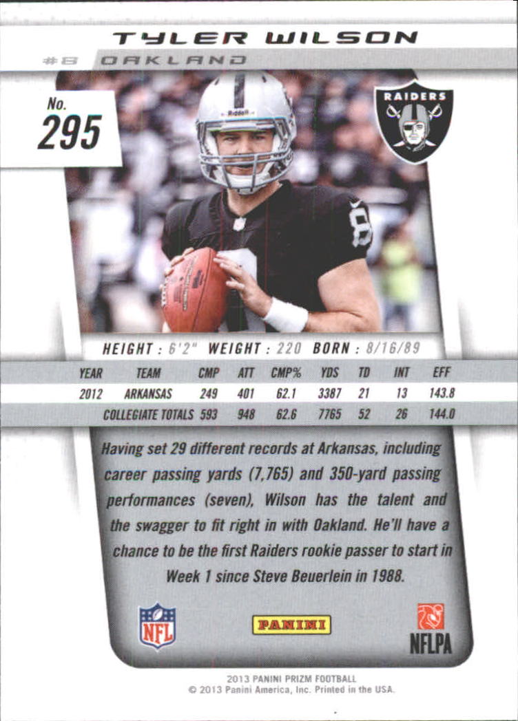 A7470- 2013 Panini Prizm FB Cards 1-300 +Rookies -You Pick- 15+ FREE US SHIP - Picture 439 of 445