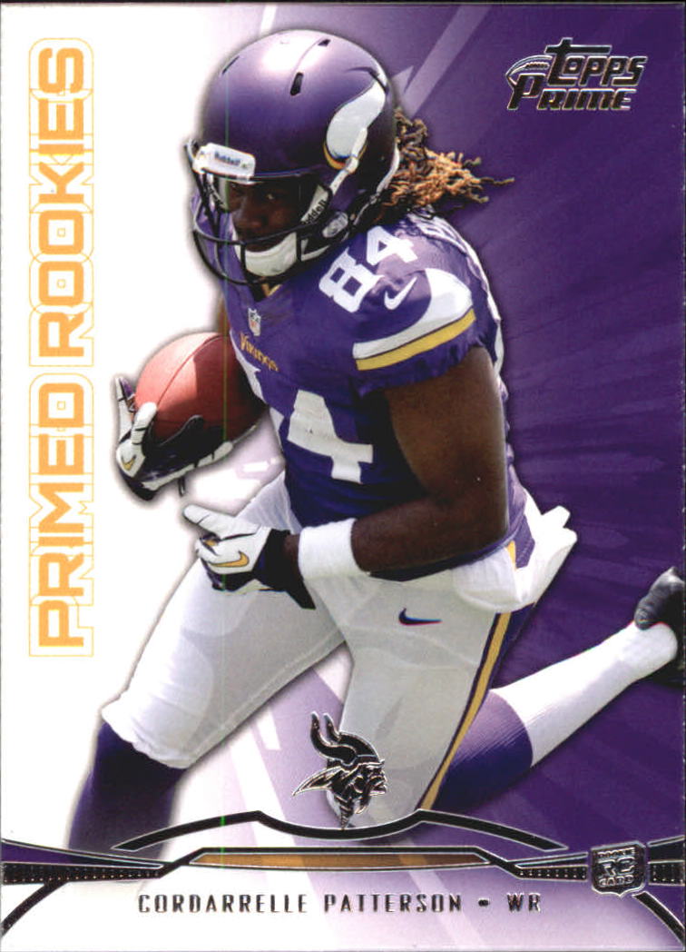 2013 Topps Prime Primed Rookies Football Card PRCP Cordarrelle 