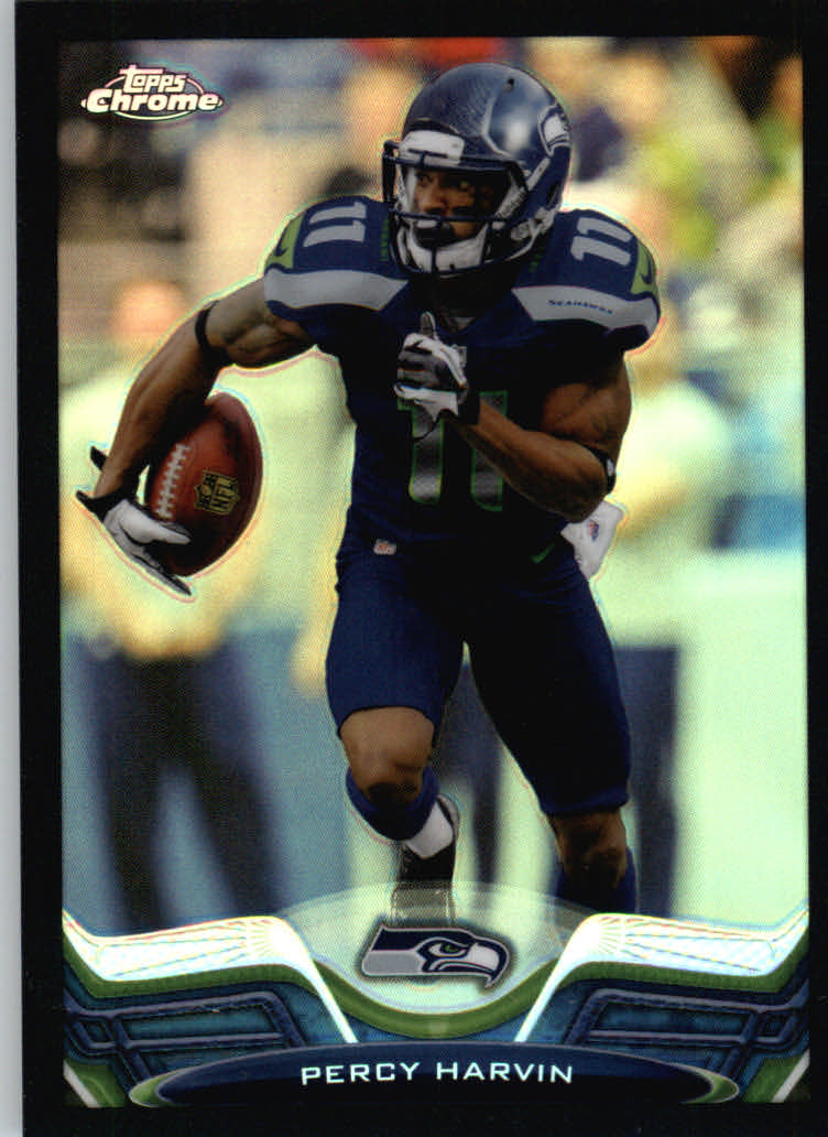 2013 Topps Chrome Black Refractors #43 Percy Harvin