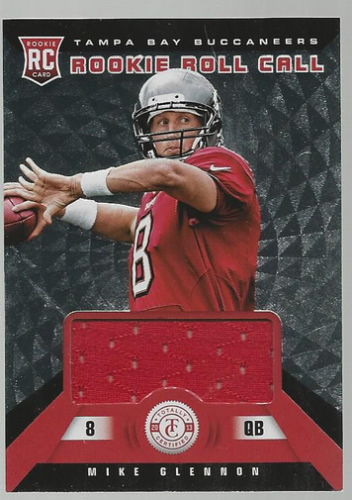 2013 Totally Certified Rookie Roll Call Materials #28 Mike Glennon