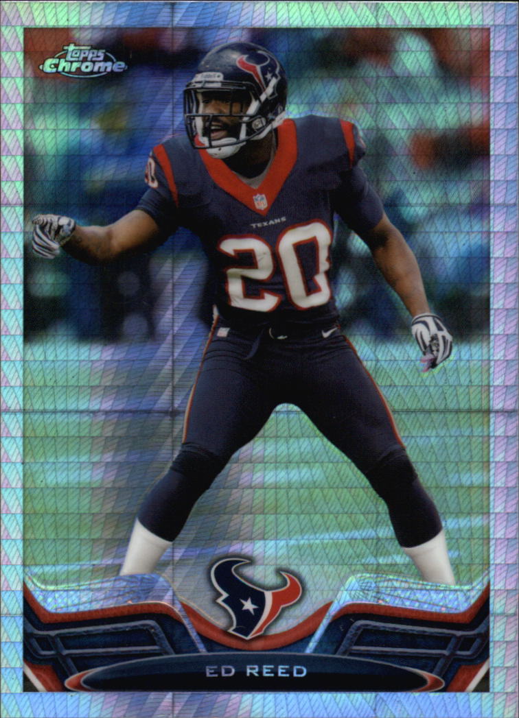 2013 Topps Chrome Prism Refractors 260 #34 Ed Reed