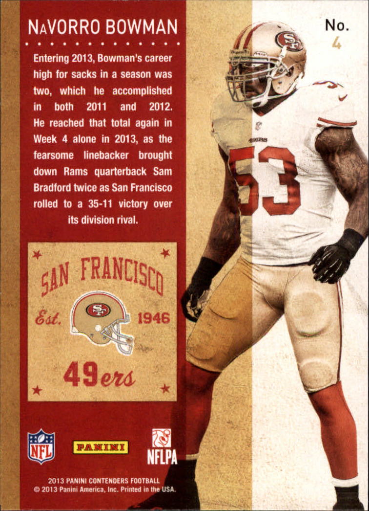 A7320- 2013 Panini Contenders Fb #S 1-160 + Rookies -du Pick- 15 + Free US - Bild 9 von 211