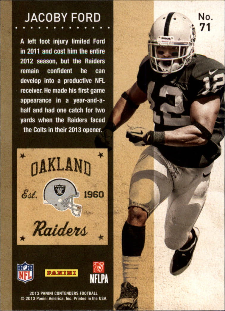 A7320- 2013 Panini Contenders Fb #S 1-160 + Rookies -du Pick- 15 + Free US - Bild 143 von 211
