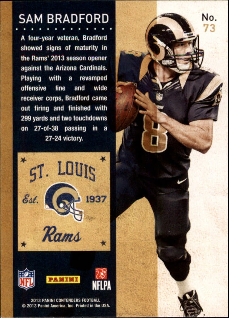 A7320- 2013 Panini Contenders Fb #S 1-160 + Rookies -du Pick- 15 + Free US - Bild 147 von 211