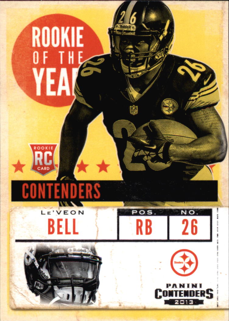 2013 Panini Contenders ROY Contenders #8 Le'Veon Bell