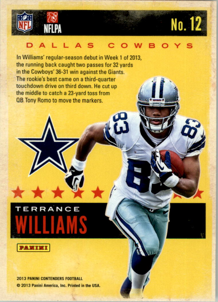A7320- 2013 Panini Contenders Football Insert Cards -You Pick- 15+ FREE US SHIP - Picture 139 of 193