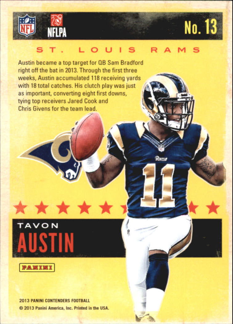 A7320- 2013 Panini Contenders Football Insert Cards -You Pick- 15+ FREE US SHIP - Picture 141 of 193