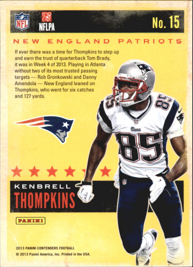 A7320- 2013 Panini Contenders Football Insert Cards -You Pick- 15+ FREE US SHIP - Picture 145 of 193