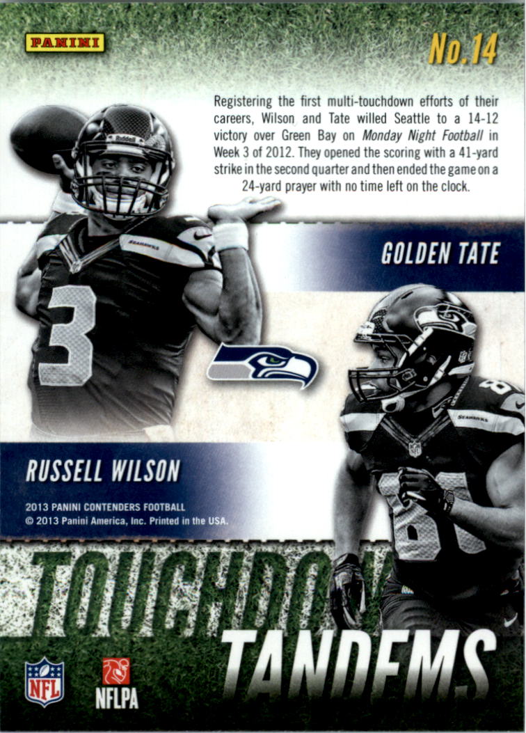 A7320- 2013 Panini Contenders Football Insert Cards -You Pick- 15+ FREE US SHIP - Picture 181 of 193
