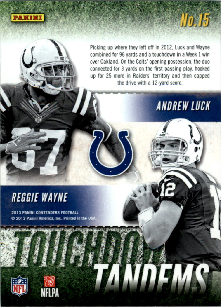 A7320- 2013 Panini Contenders Football Insert Cards -You Pick- 15+ FREE US SHIP - Picture 183 of 193