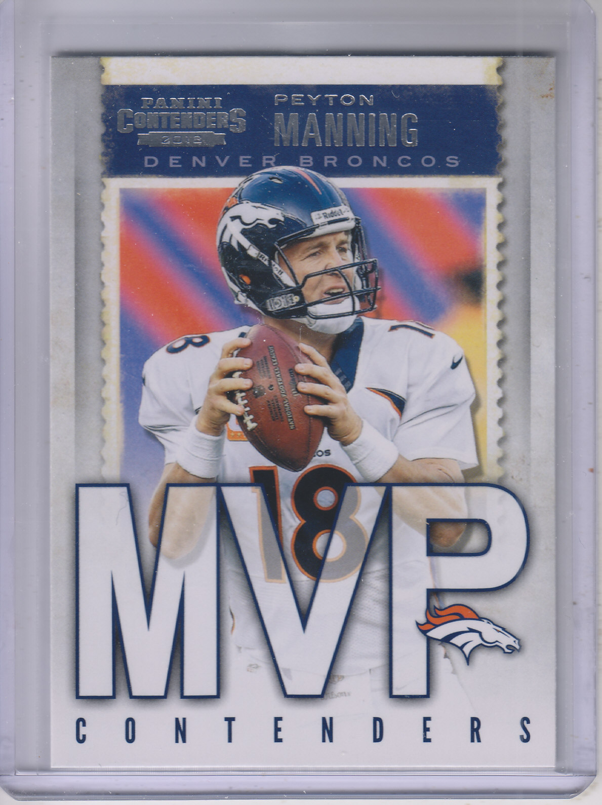 2013 Panini Contenders MVP Contenders #5 Peyton Manning