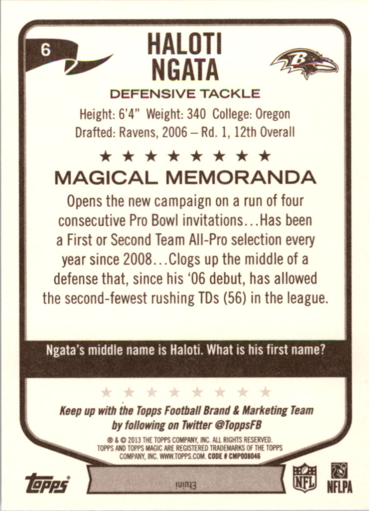 A6159- 2013 Topps Magic FB Card #s 1-207 +Rookies -You Pick- 15+ FREE US SHIP - Picture 11 of 347