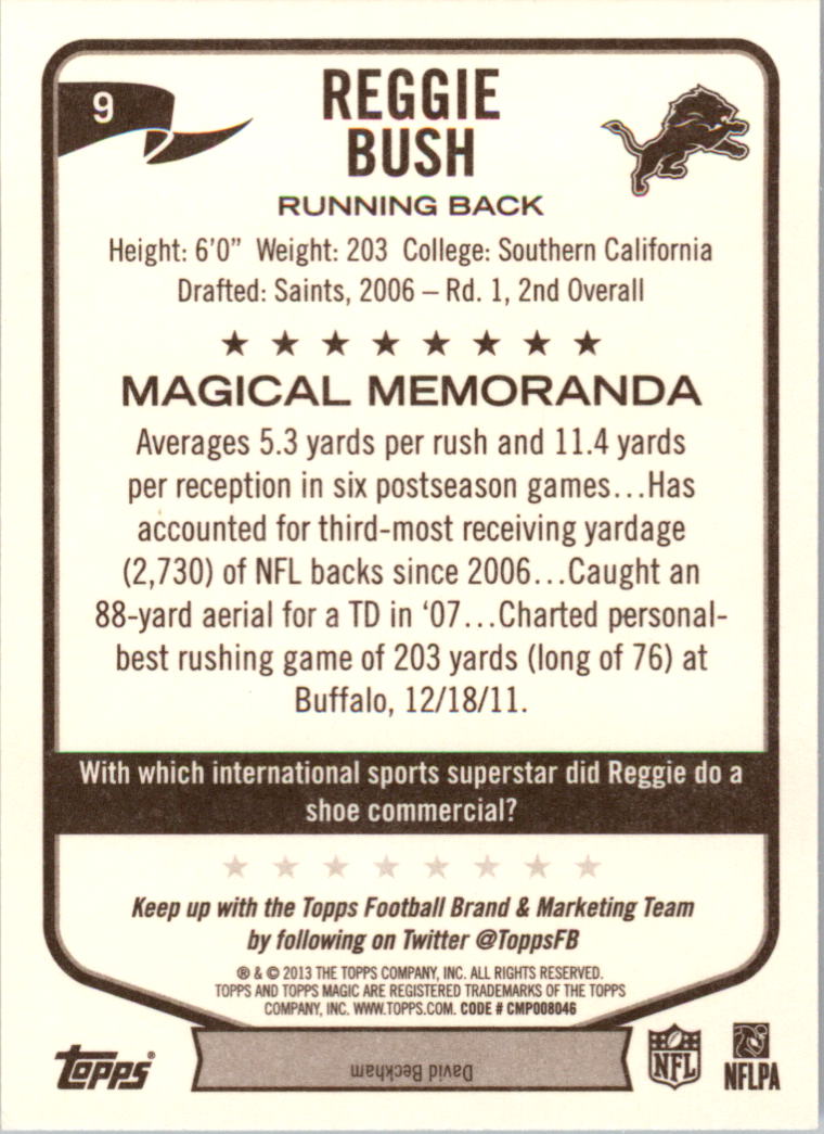 A6159- 2013 Topps Magic FB Card #s 1-207 +Rookies -You Pick- 15+ FREE US SHIP - Picture 17 of 347