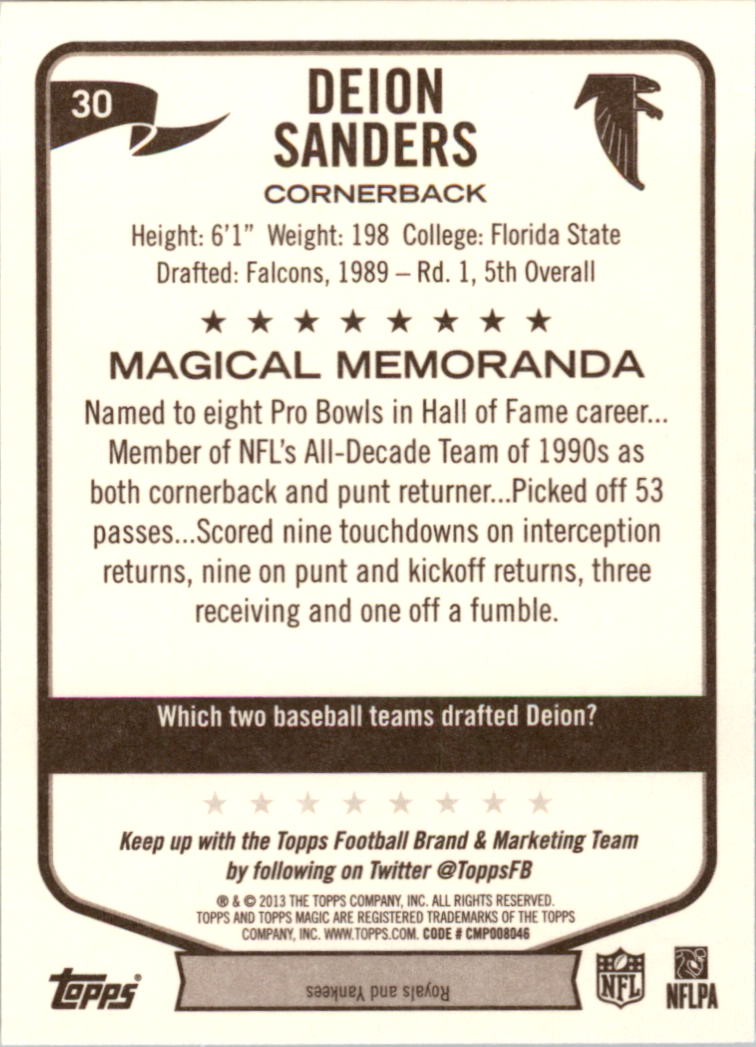 A6159- 2013 Topps Magic FB Card #s 1-207 +Rookies -You Pick- 15+ FREE US SHIP - Picture 53 of 347