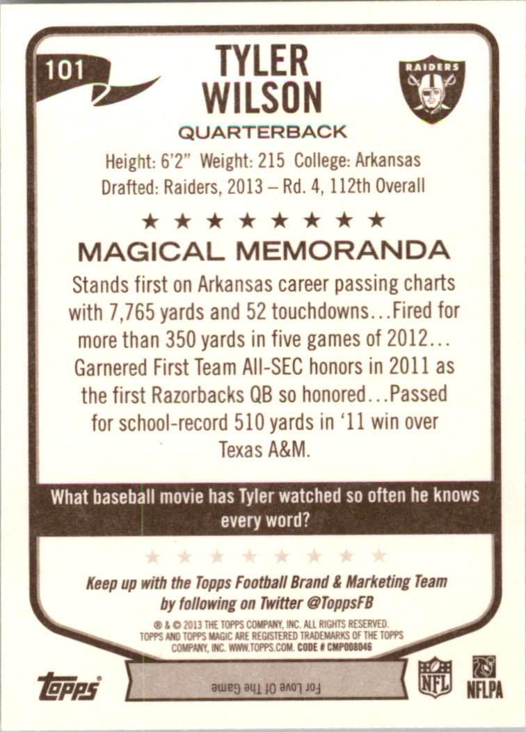 A6159- 2013 Topps Magic FB Card #s 1-207 +Rookies -You Pick- 15+ FREE US SHIP - Picture 171 of 347