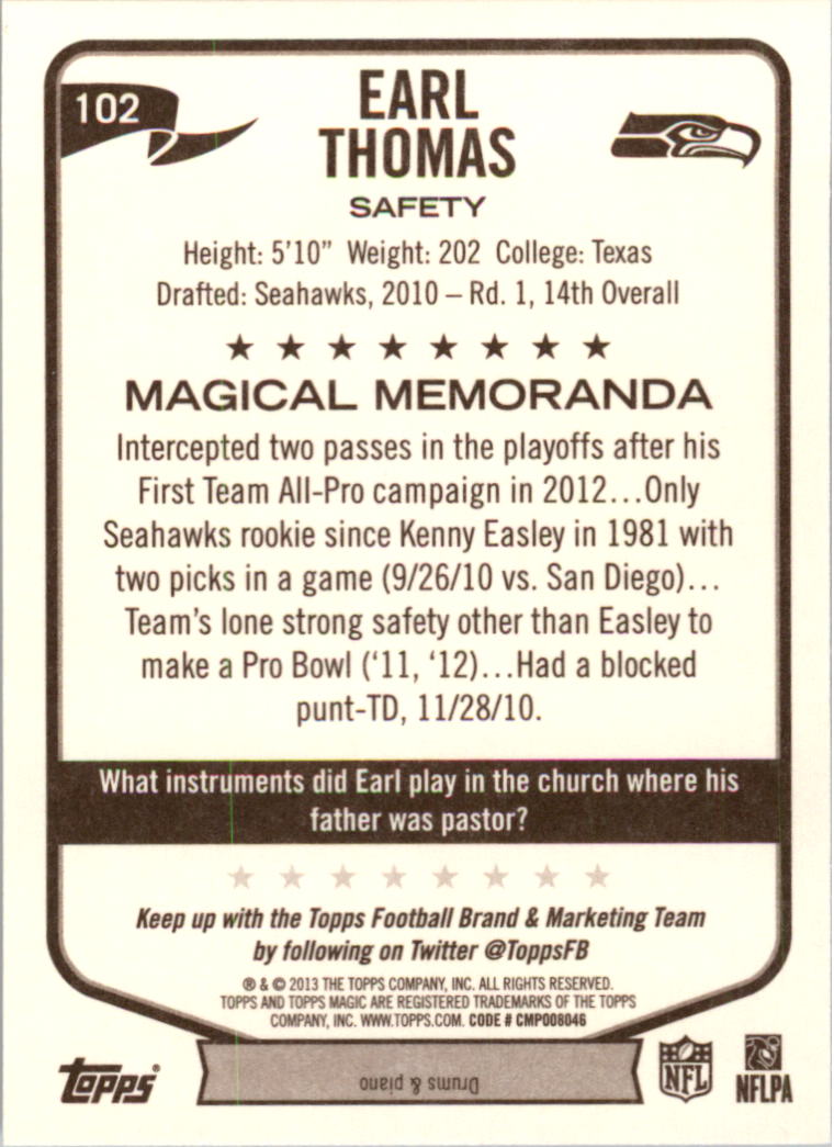 A6159- 2013 Topps Magic FB Card #s 1-207 +Rookies -You Pick- 15+ FREE US SHIP - Picture 173 of 347