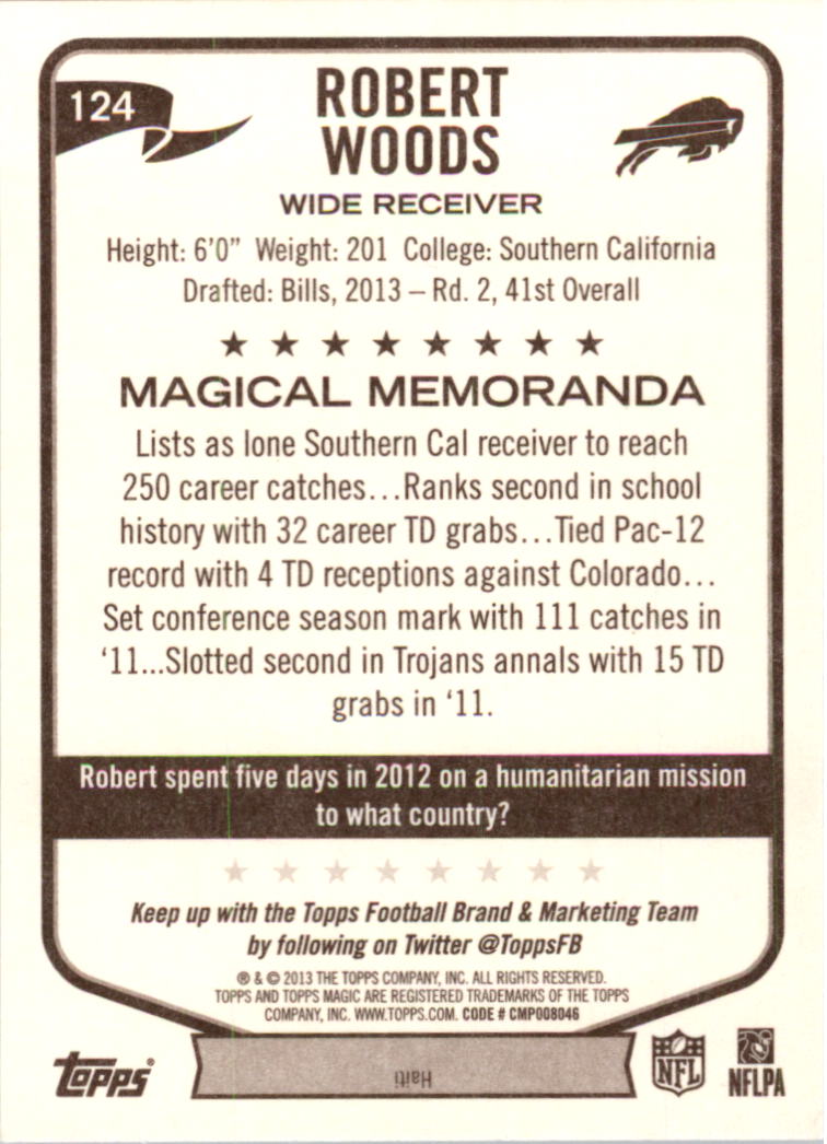 A6159- 2013 Topps Magic FB Card #s 1-207 +Rookies -You Pick- 15+ FREE US SHIP - Picture 211 of 347