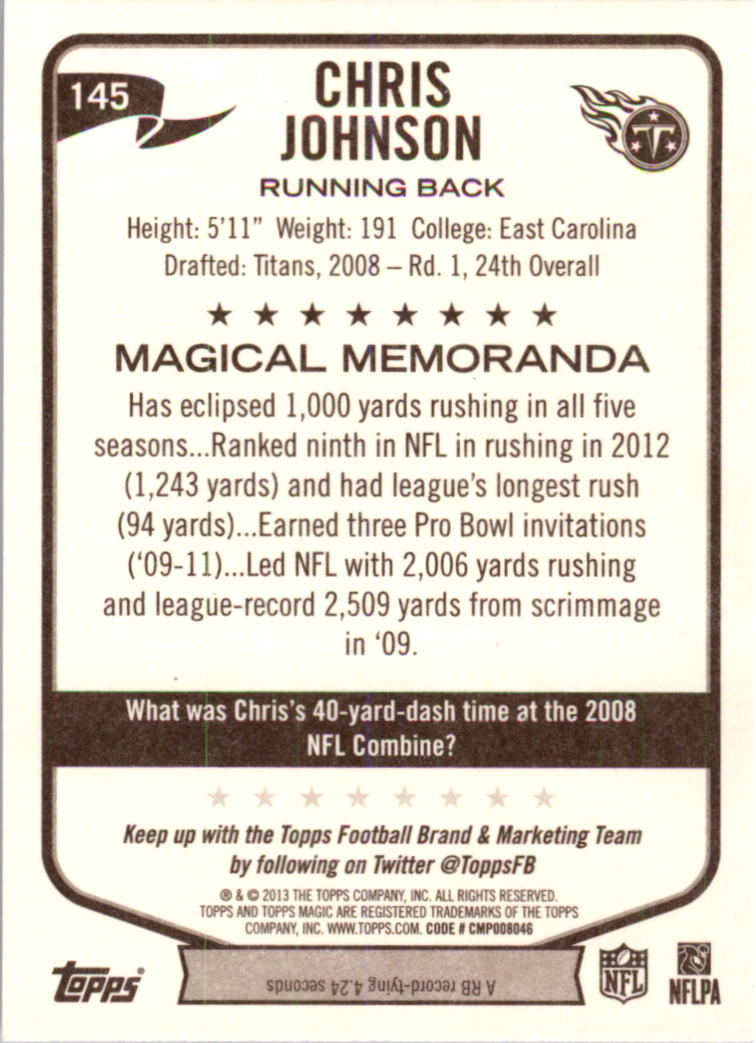 A6159- 2013 Topps Magic FB Card #s 1-207 +Rookies -You Pick- 15+ FREE US SHIP - Picture 239 of 347
