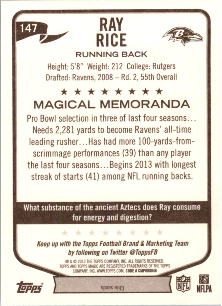 A6159- 2013 Topps Magic FB Card #s 1-207 +Rookies -You Pick- 15+ FREE US SHIP - Picture 243 of 347