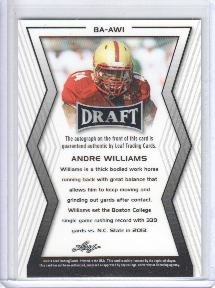 Sports Card Back