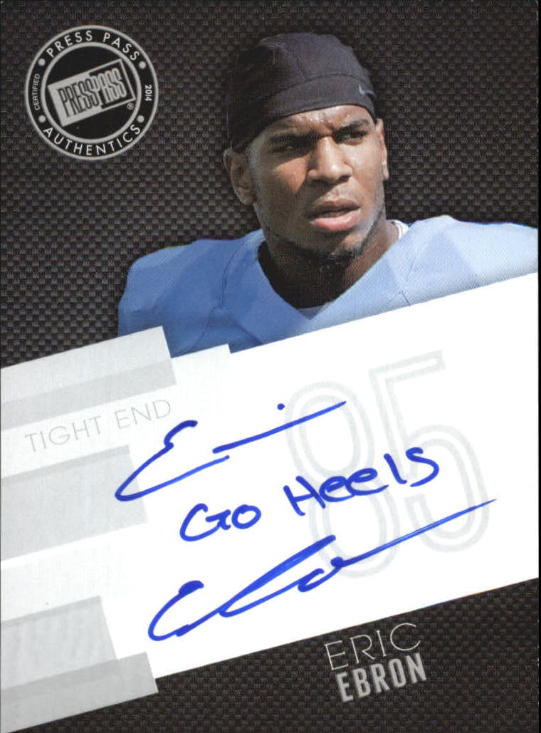 2014 Press Pass Autographs Silver #EE Eric Ebron