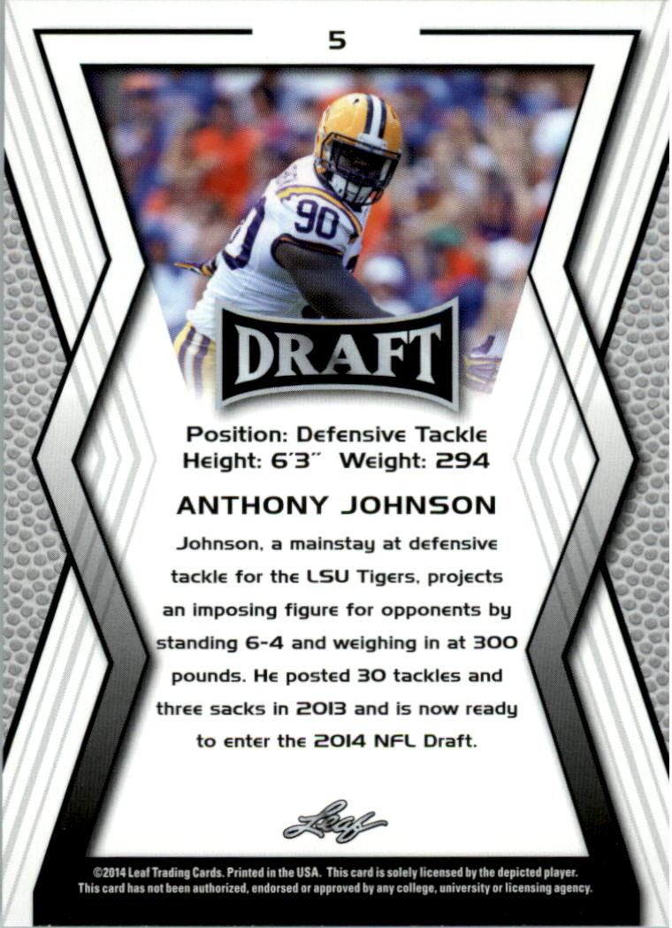 A9721- 2014 Leaf Draft FB Card #s 1-100 +Inserts -You Pick- 15+ FREE US SHIP - Picture 9 of 293