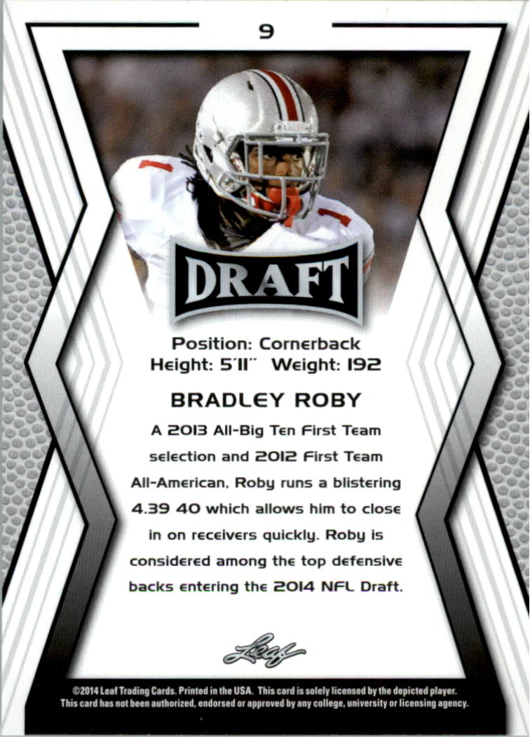 A9721- 2014 Leaf Draft FB Card #s 1-100 +Inserts -You Pick- 15+ FREE US SHIP - Picture 17 of 293