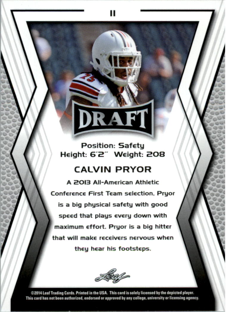A9721- 2014 Leaf Draft FB Card #s 1-100 +Inserts -You Pick- 15+ FREE US SHIP - Picture 21 of 293