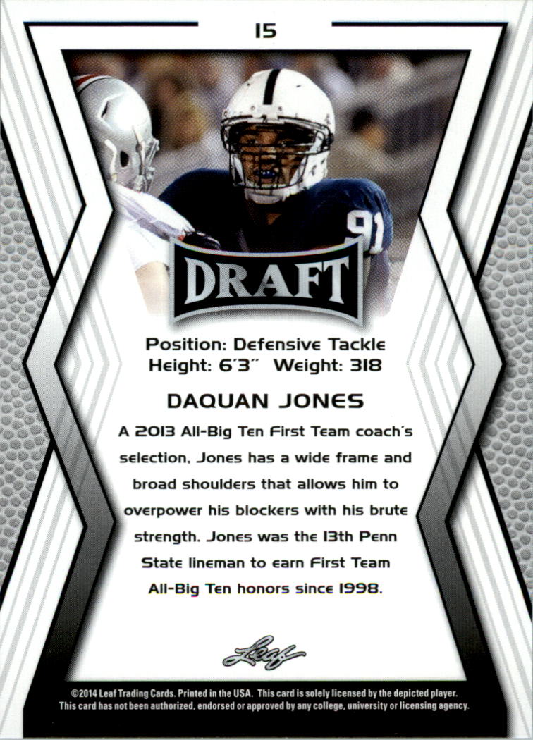 A9721- 2014 Leaf Draft FB Card #s 1-100 +Inserts -You Pick- 15+ FREE US SHIP - Picture 29 of 293
