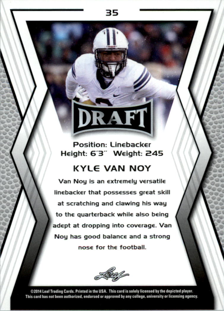 A9721- 2014 Leaf Draft FB Card #s 1-100 +Inserts -You Pick- 15+ FREE US SHIP - Picture 67 of 293