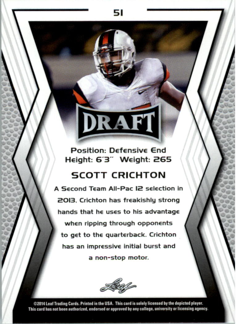 A9721- 2014 Leaf Draft FB Card #s 1-100 +Inserts -You Pick- 15+ FREE US SHIP - Picture 93 of 293
