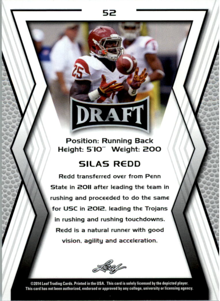 A9721- 2014 Leaf Draft FB Card #s 1-100 +Inserts -You Pick- 15+ FREE US SHIP - Picture 95 of 293