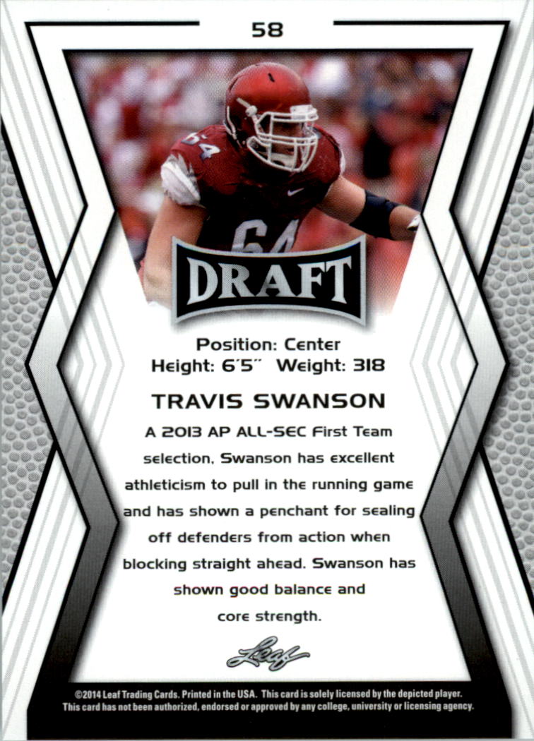 A9721- 2014 Leaf Draft FB Card #s 1-100 +Inserts -You Pick- 15+ FREE US SHIP - Picture 107 of 293