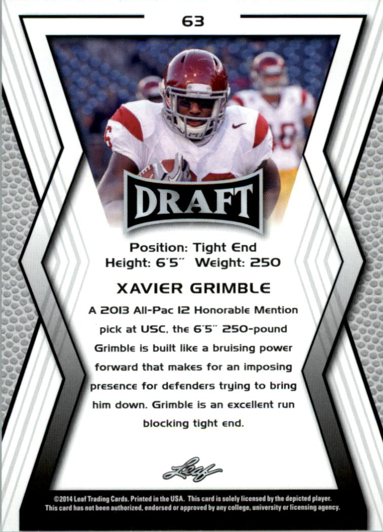 A9721- 2014 Leaf Draft FB Card #s 1-100 +Inserts -You Pick- 15+ FREE US SHIP - Picture 117 of 293