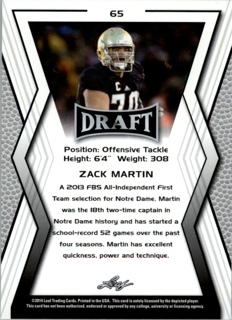 A9721- 2014 Leaf Draft FB Card #s 1-100 +Inserts -You Pick- 15+ FREE US SHIP - Picture 121 of 293