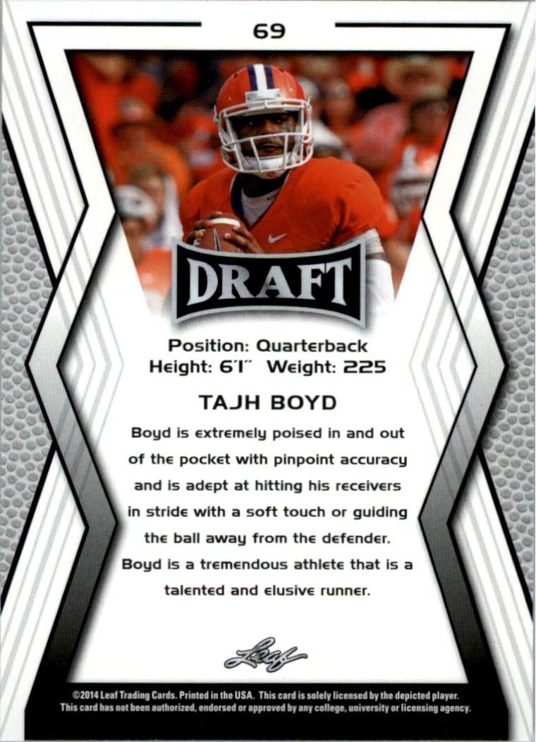A9721- 2014 Leaf Draft FB Card #s 1-100 +Inserts -You Pick- 15+ FREE US SHIP - Picture 129 of 293